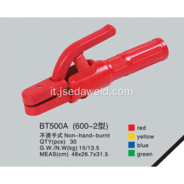 Porta elettrodo non bruciata non manuale BT600A-2